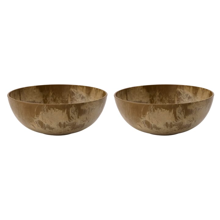 Bol Serveur Ø18 cm Lot de 2, Doré House Doctor