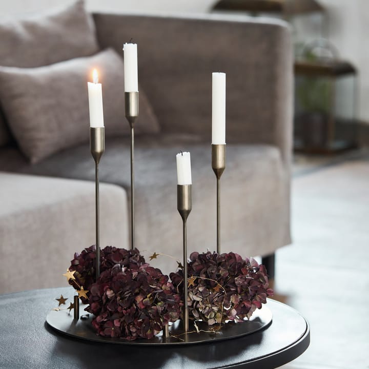 Bougeoir Advent Ø40 cm, Champagne House Doctor