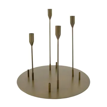 Bougeoir Advent Ø40 cm - Laiton antique - House Doctor