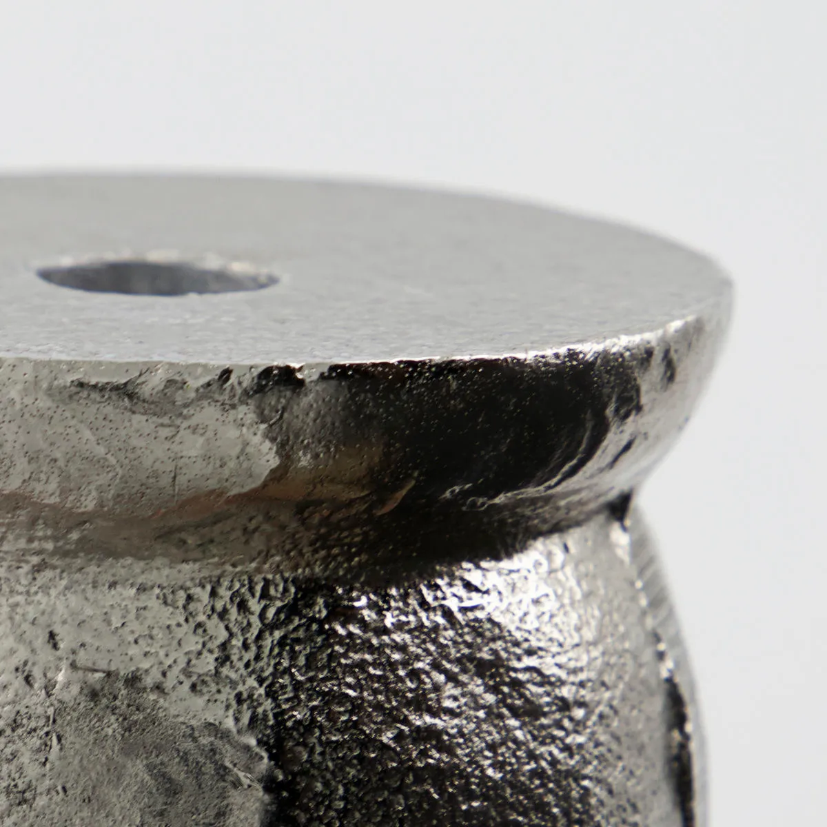 Bougeoir Classic Ø5 cm, Argent antique House Doctor