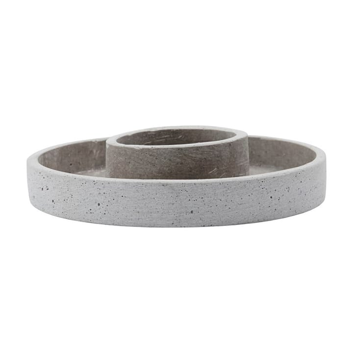 Bougeoir Daca Ø15 cm - Gris - House Doctor