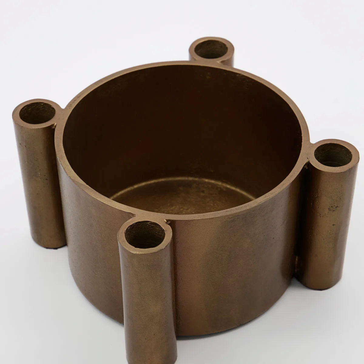 Bougeoir de l'avent Four, Laiton antique House Doctor