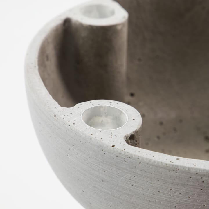 Bougeoir Marb Ø 20 cm, Béton House Doctor