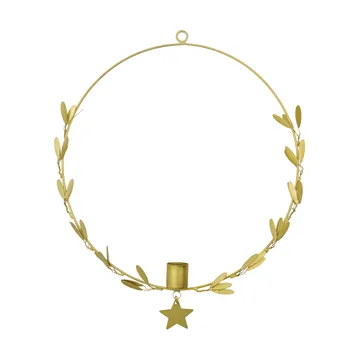 Bougeoir Mistel Ø25 cm - Laiton - House Doctor