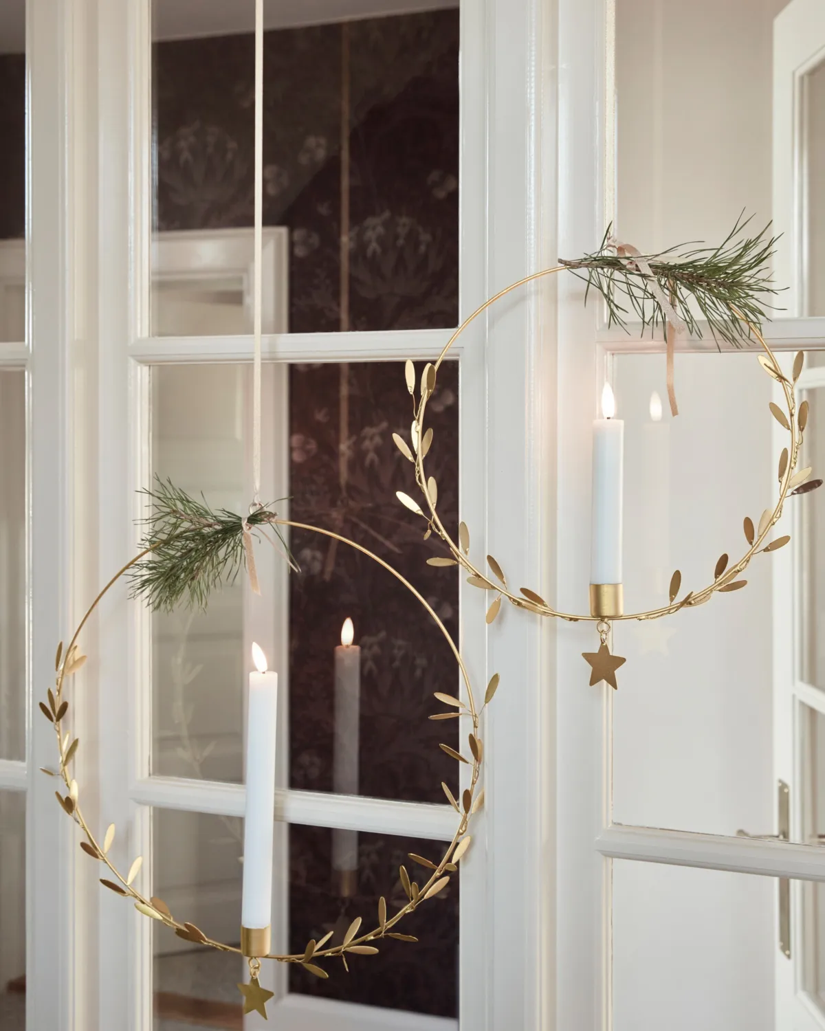 Bougeoir Mistel Ø25 cm, Laiton House Doctor