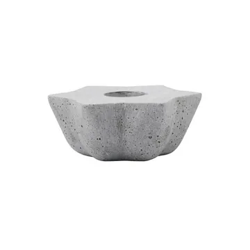 Bougeoir Mold Little Star - Gris - House Doctor