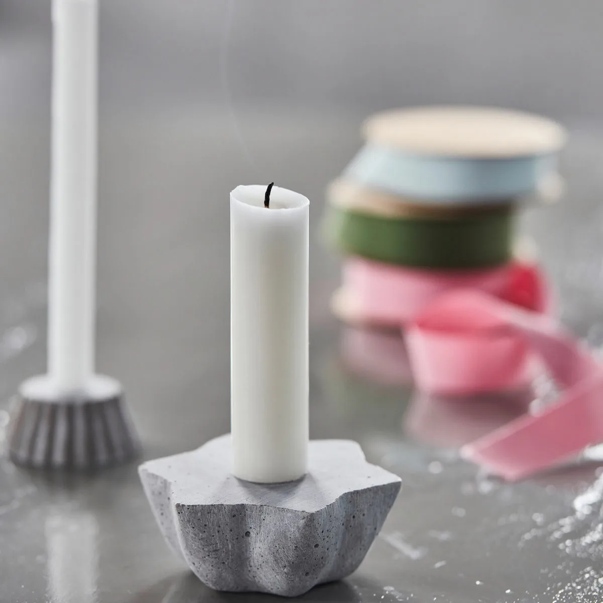 Bougeoir Mold Little Star, Gris House Doctor