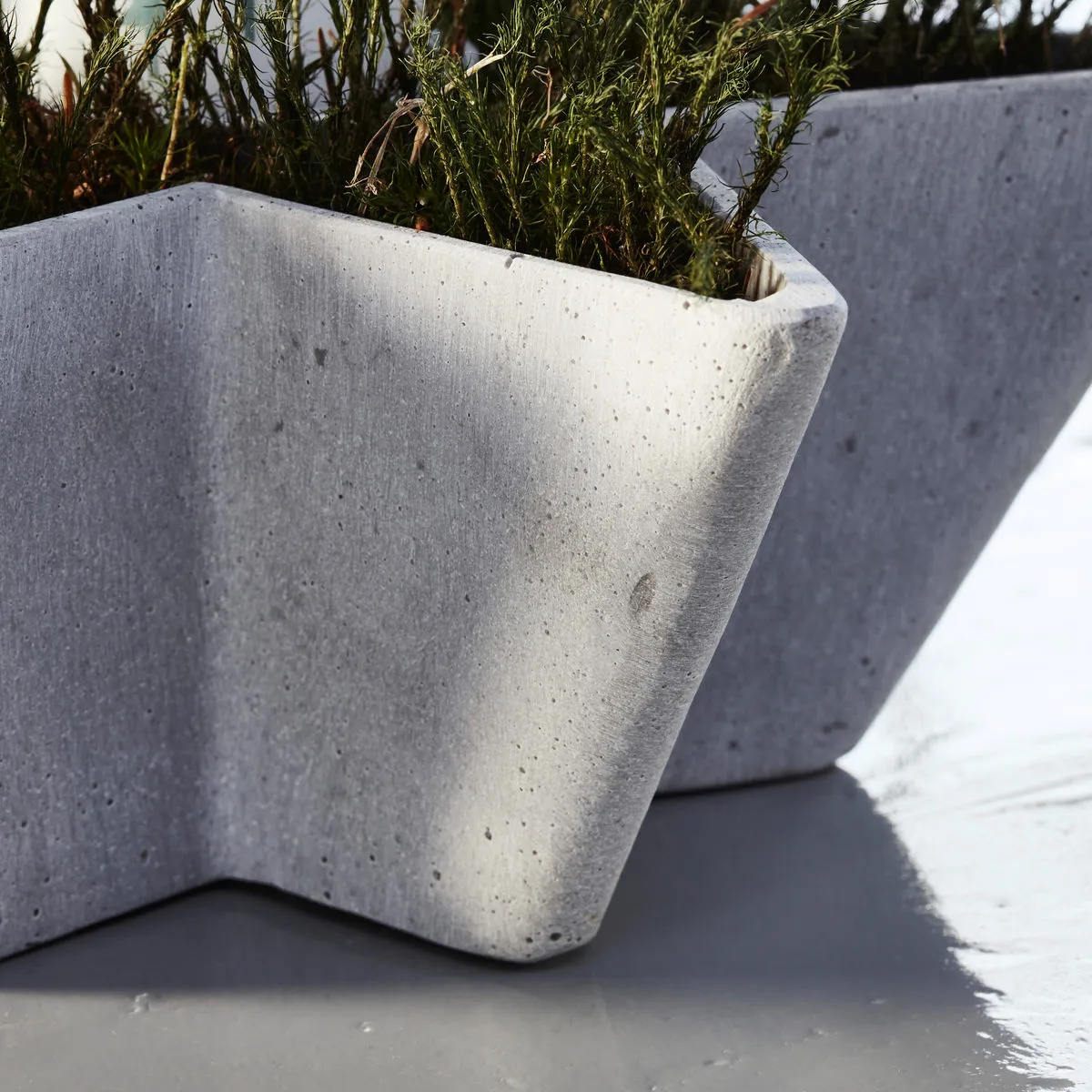 Bougeoir Mold Star, Gris House Doctor