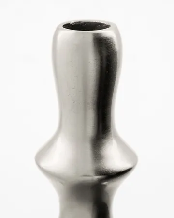 Bougeoir Reese, lot de 2 - Silver finish - House Doctor