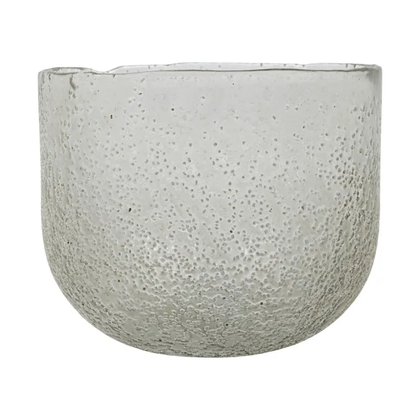 Bougeoir Snow 17 cm, Transparent House Doctor