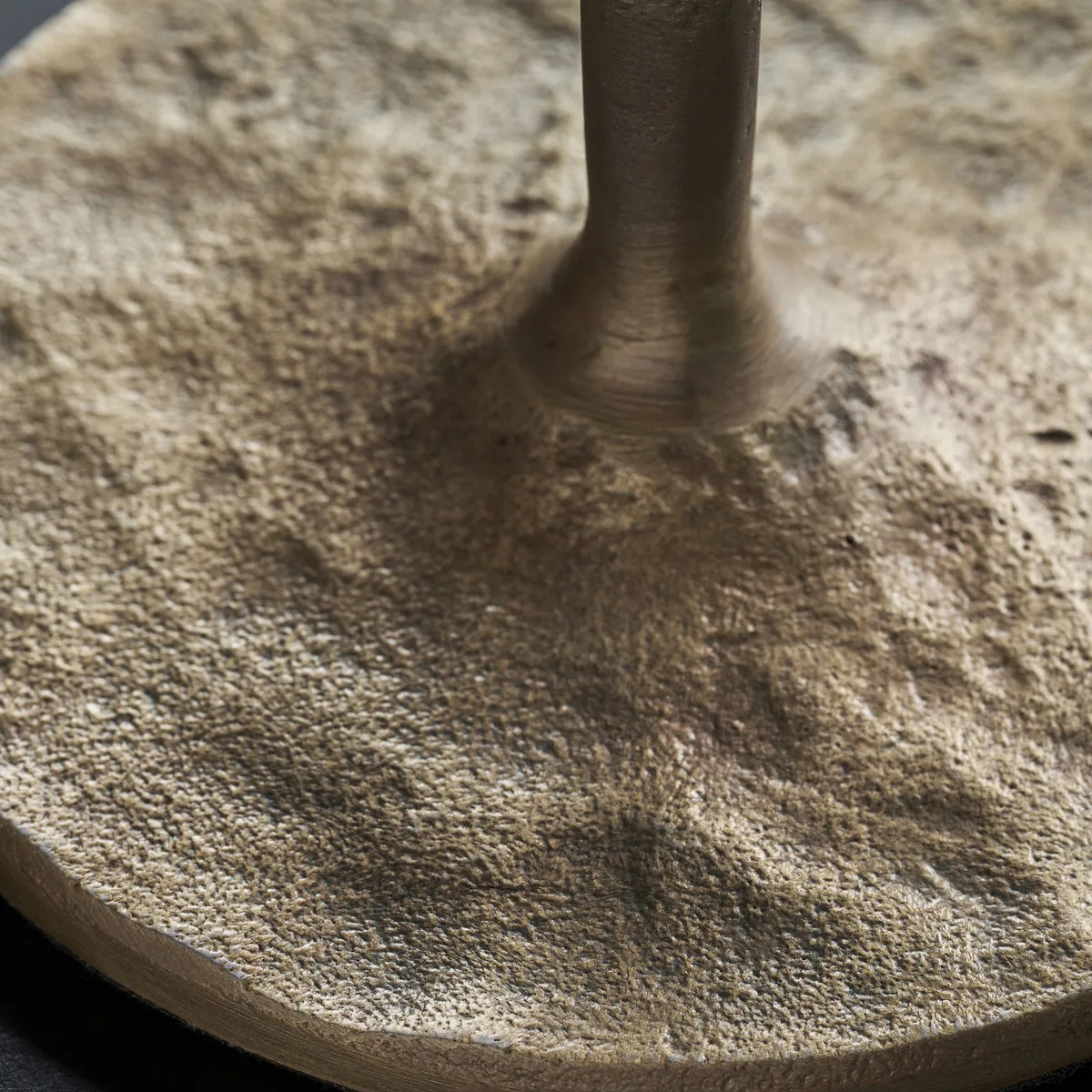 Bougeoir Stade 29 cm, Laiton antique House Doctor