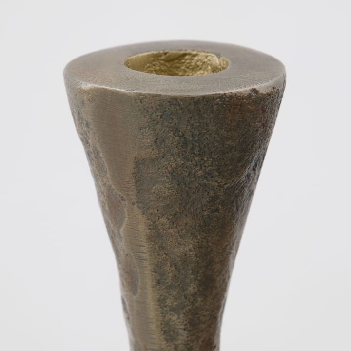Bougeoir Stade 29 cm, Laiton antique House Doctor