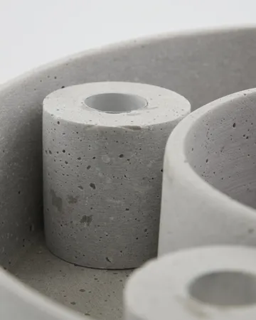 Bougeoir The Ring - Grey - House Doctor