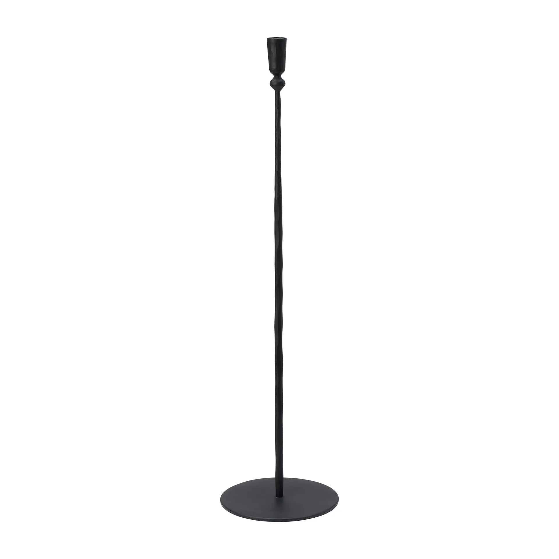 Bougeoir Trivo 70 cm, Noir House Doctor