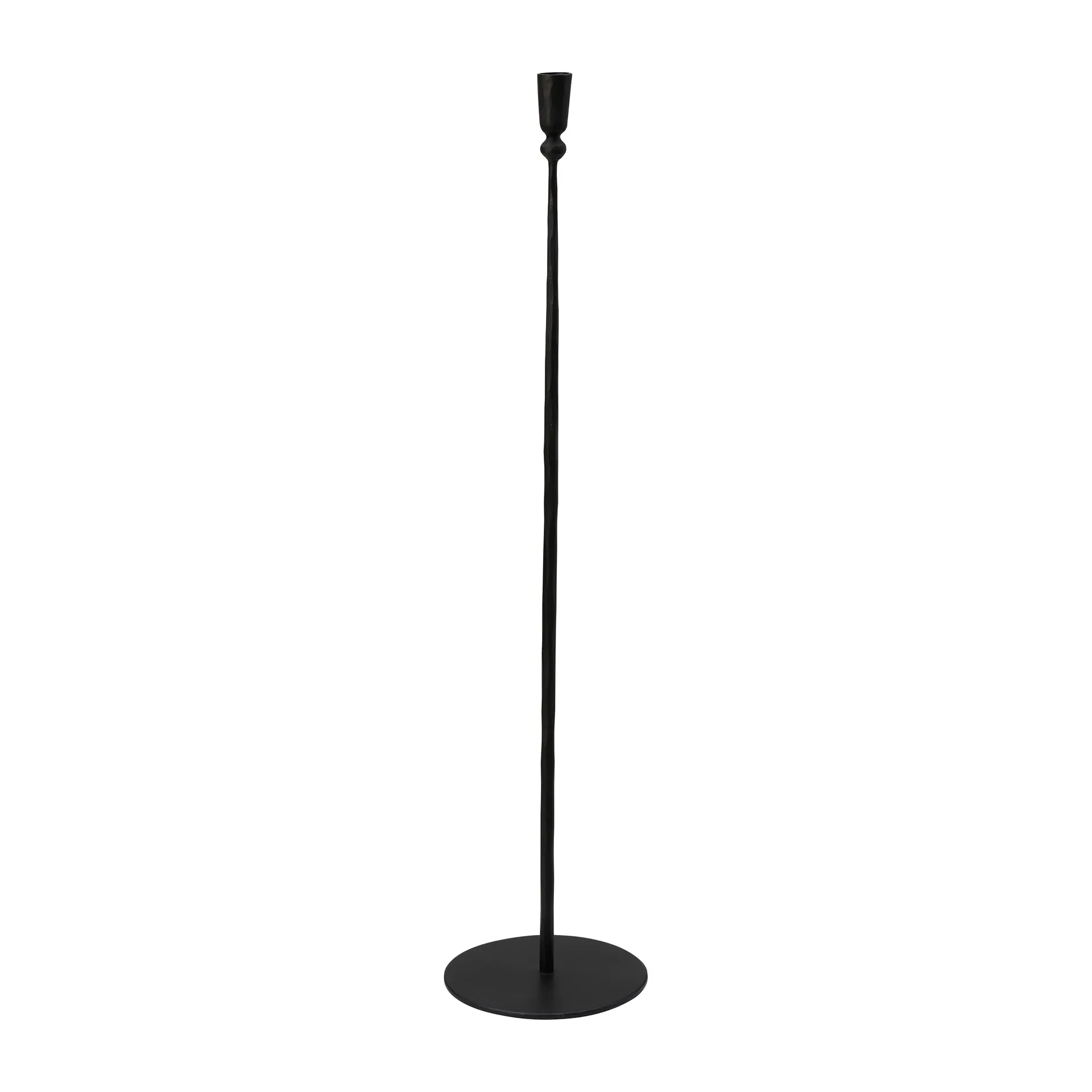 Bougeoir Trivo 80 cm, Noir House Doctor
