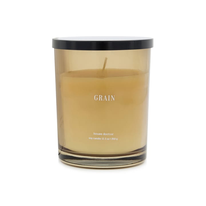 Bougie parfumée Grain 50 heures - Marron - House Doctor