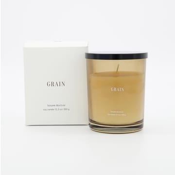 Bougie parfumée Grain 50 heures - Marron - House Doctor