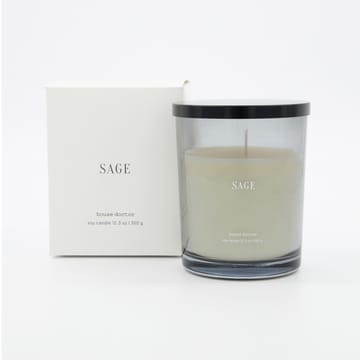 Bougie parfumée Sage 50 heures - Bleu - House Doctor