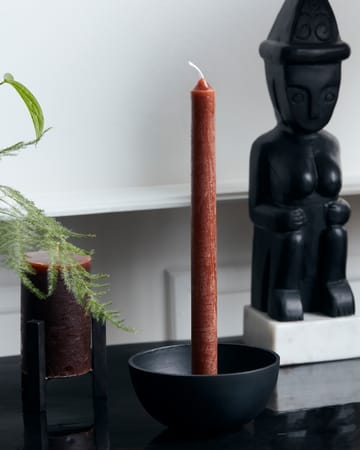 Bougie Rustic Wax 25 cm 8-pack - Cognac - House Doctor