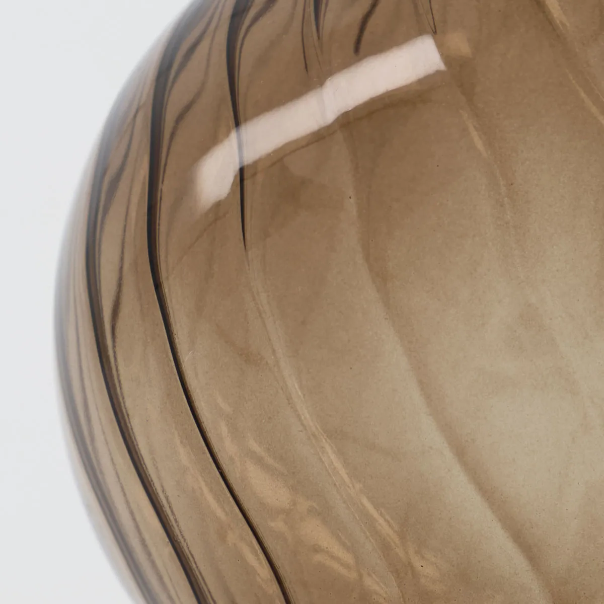 Boule de Noël Fluted Ø10 cm, Amber House Doctor