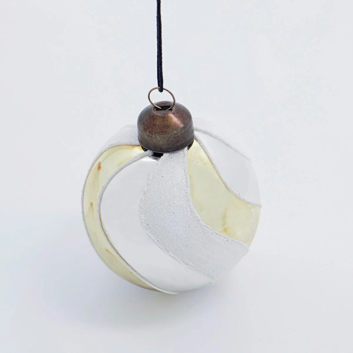 Boule de Noël Glowi Ø6 cm Lot de 6, Doré House Doctor