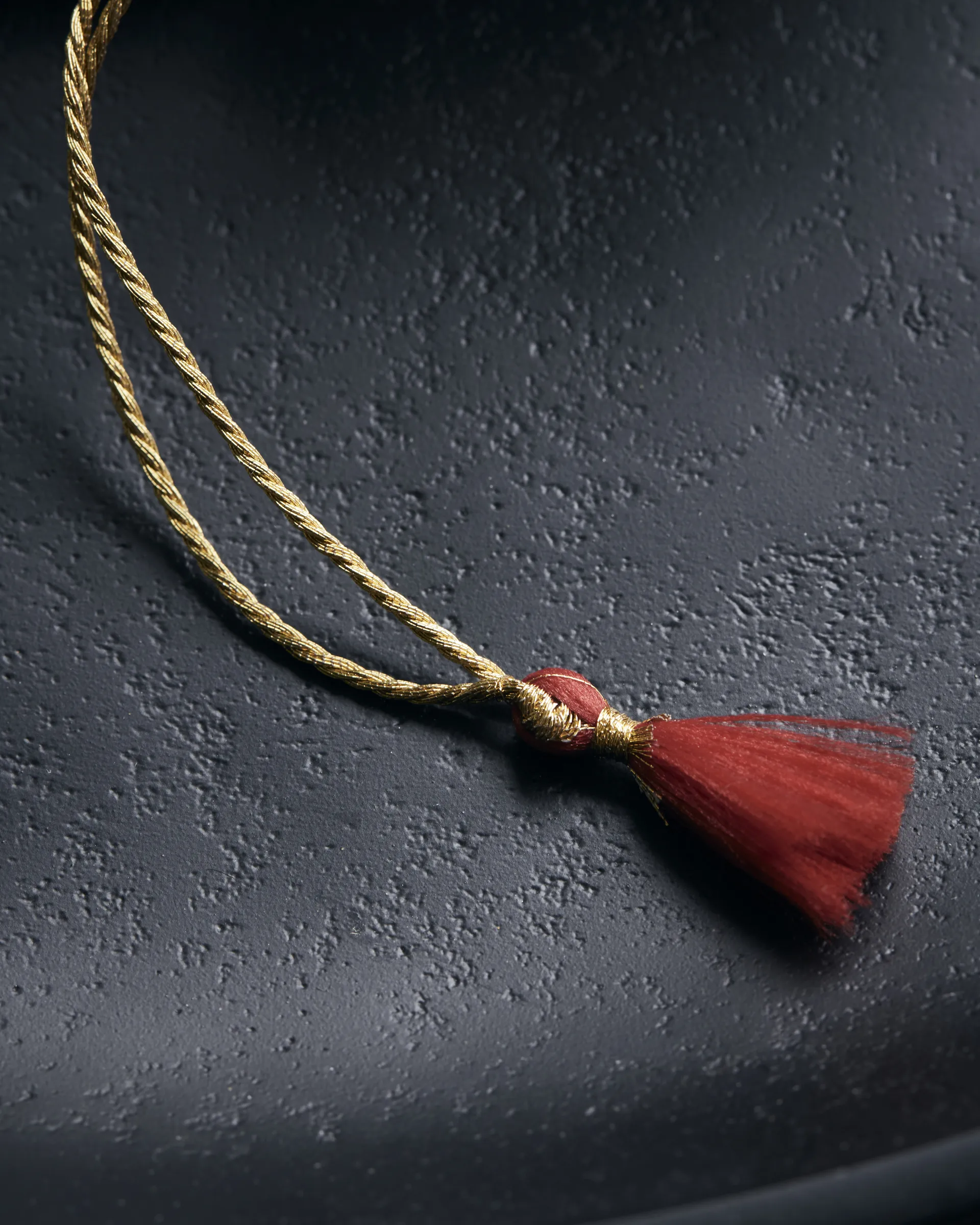 Boule de Noël Mache Ø5 cm, Rouge House Doctor