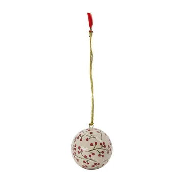 Boule de Noël Mache Ø5 cm - Sable - House Doctor