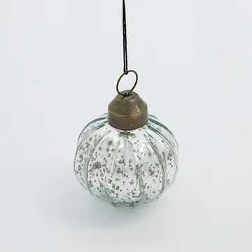 Boule de Noël Shim Ø8 cm - Silver - House Doctor