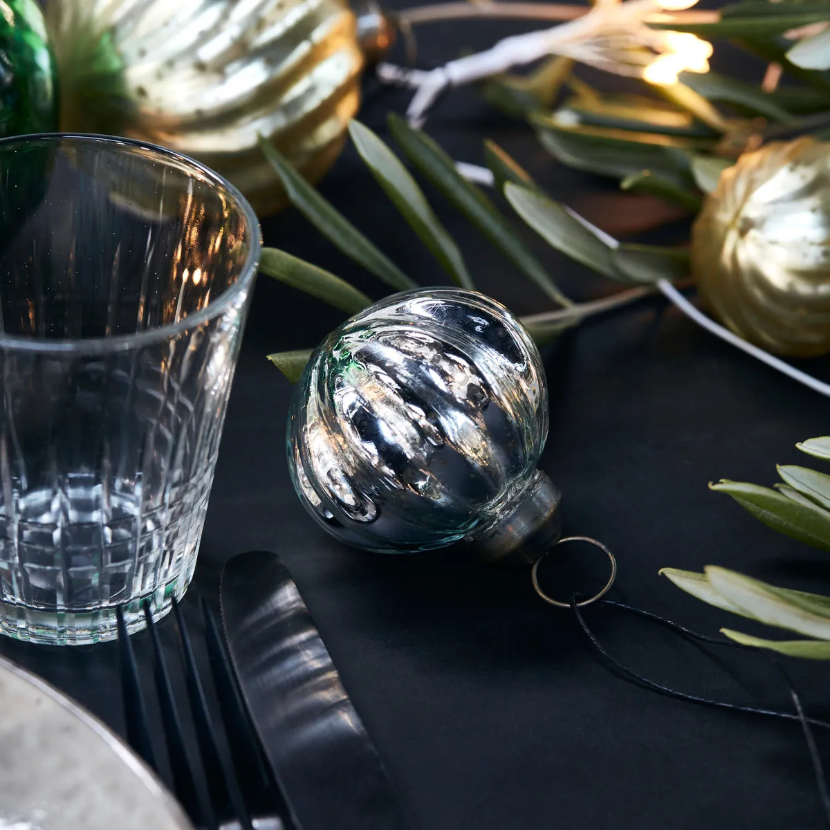 Boule de Noël Shim Ø8 cm, Silver House Doctor