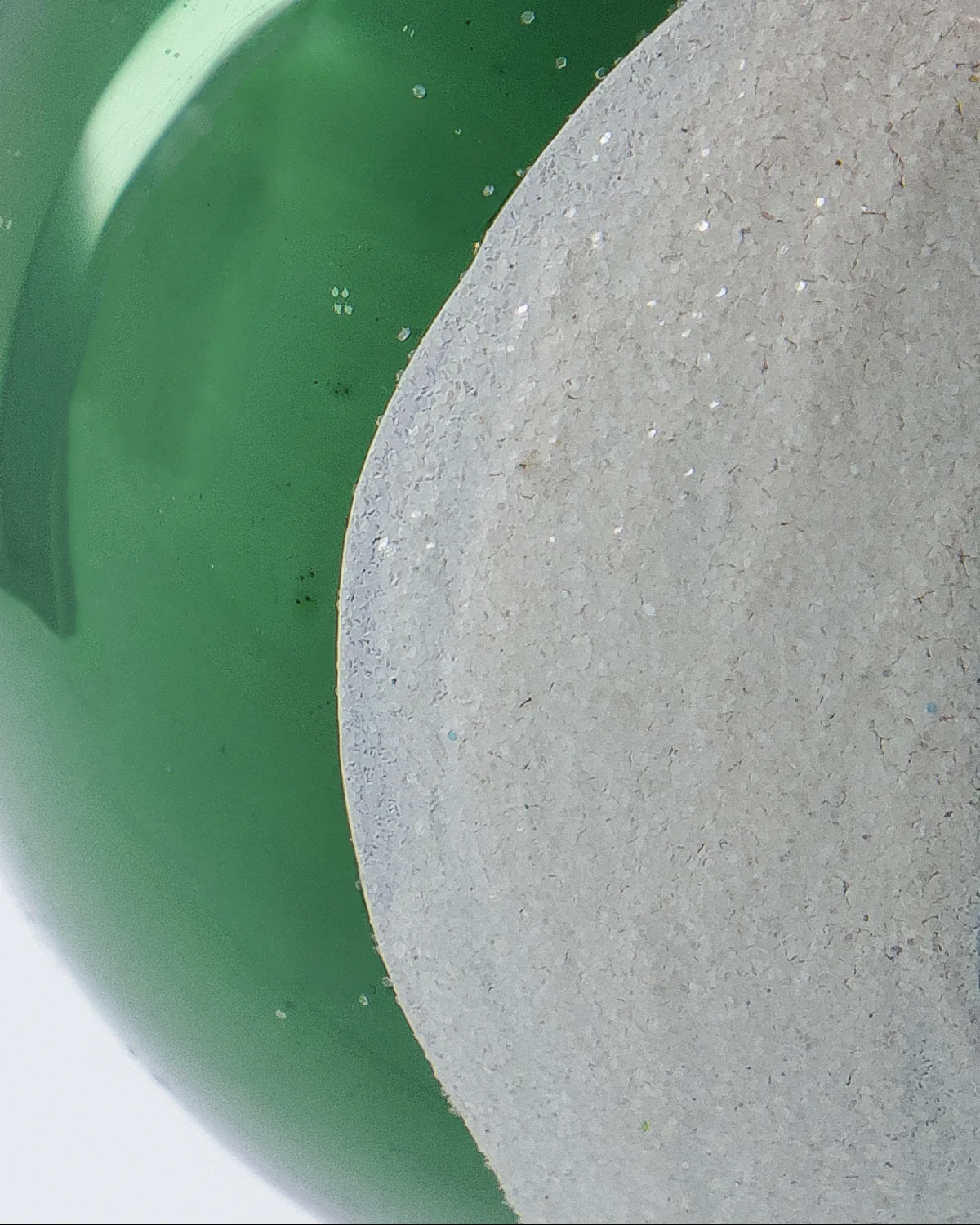 Boule de Noël Twister Ø6 cm lot de 4, Vert-blanc House Doctor