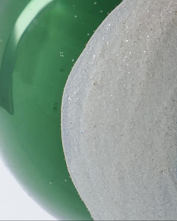 Boule de Noël Twister Ø6 cm lot de 4 - Vert-blanc - House Doctor
