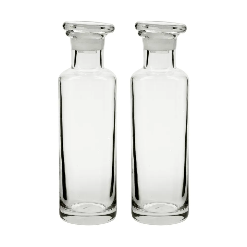 Bouteilles Farm lot de 2, Transparent, 25 cl House Doctor