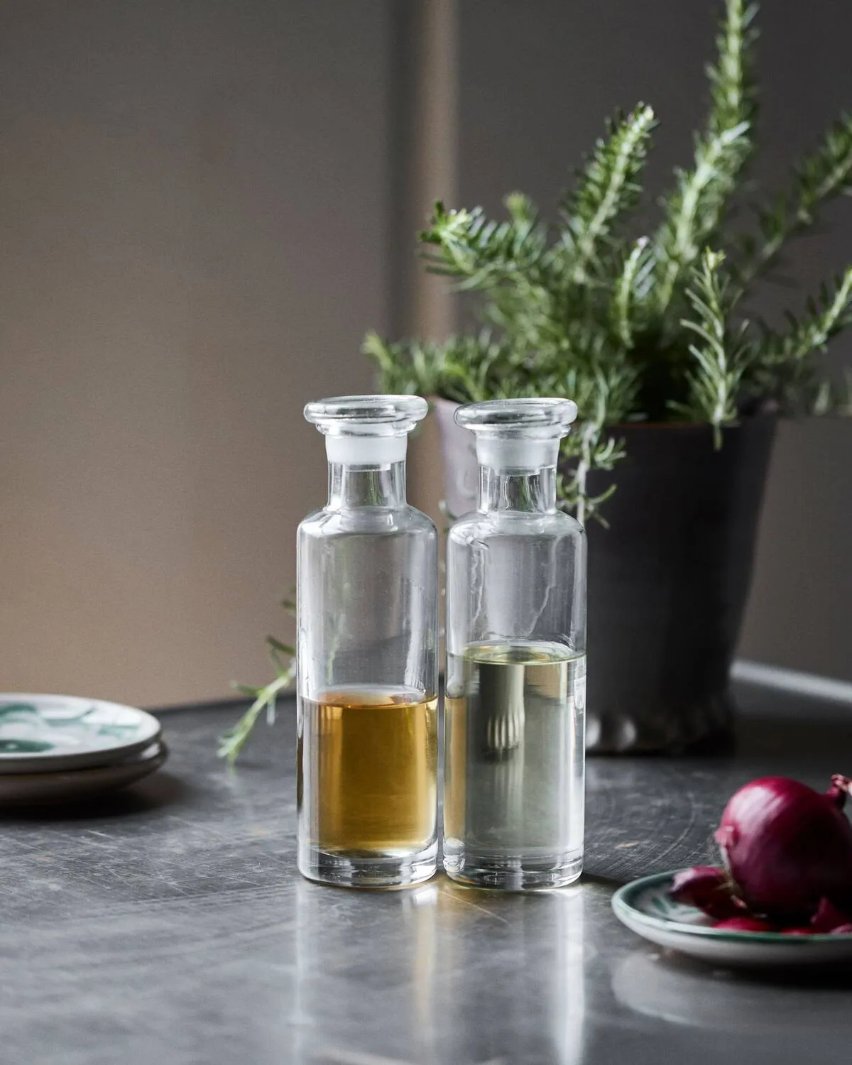 Bouteilles Farm lot de 2, Transparent, 25 cl House Doctor