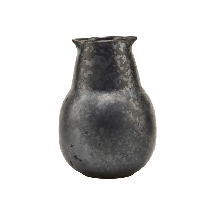 Carafe Pion 12 cm, Noir-marron House Doctor