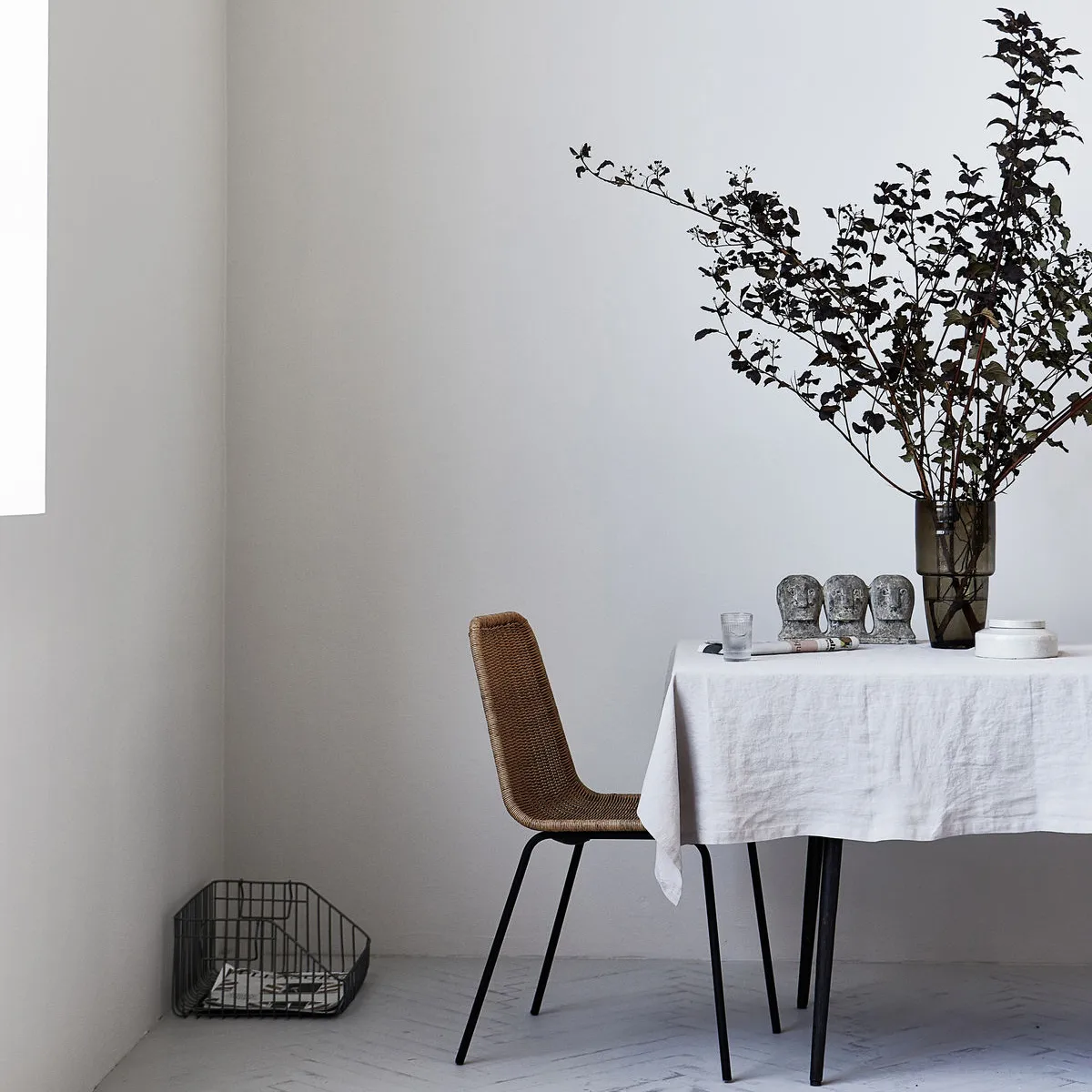 Chaise de table à manger Hapur, Naturel House Doctor