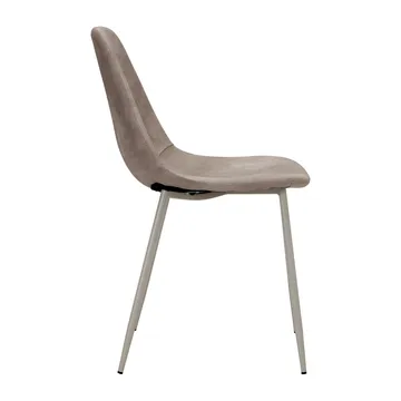 Chaise Found simili cuir - Antique light grey - House Doctor