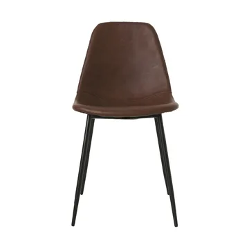 Chaise Found similicuir - Marron - House Doctor