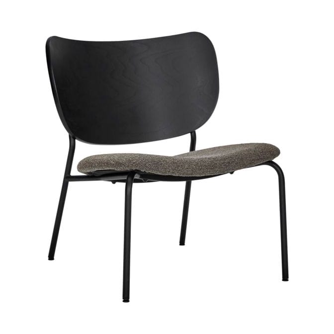 Chaise Longa avec structure en acier - Hêtre brun - House Doctor