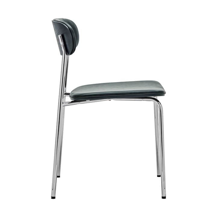 Chaise Pova, Crome-marron foncé House Doctor