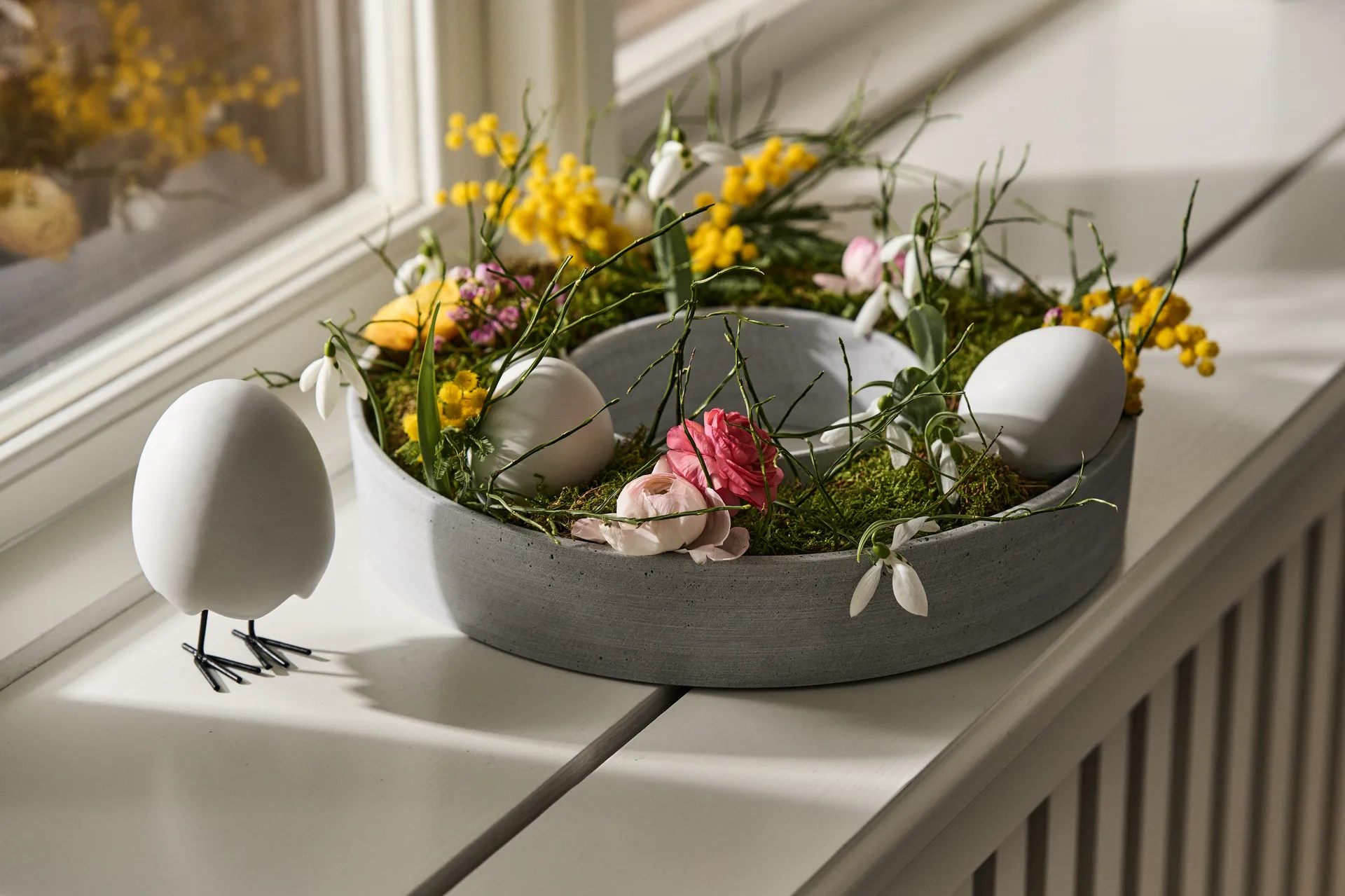 Chandelier de l'Avent Ring, Béton House Doctor