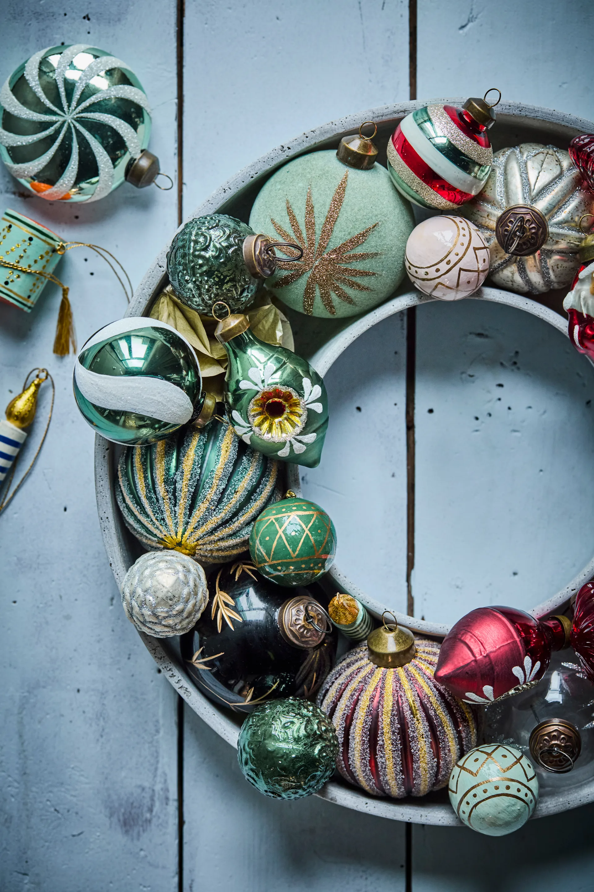 Chandelier de l'Avent Ring, Béton House Doctor