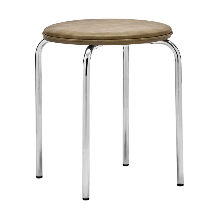 Comma tabouret rond - Kaki, Ø37x45 cm - House Doctor