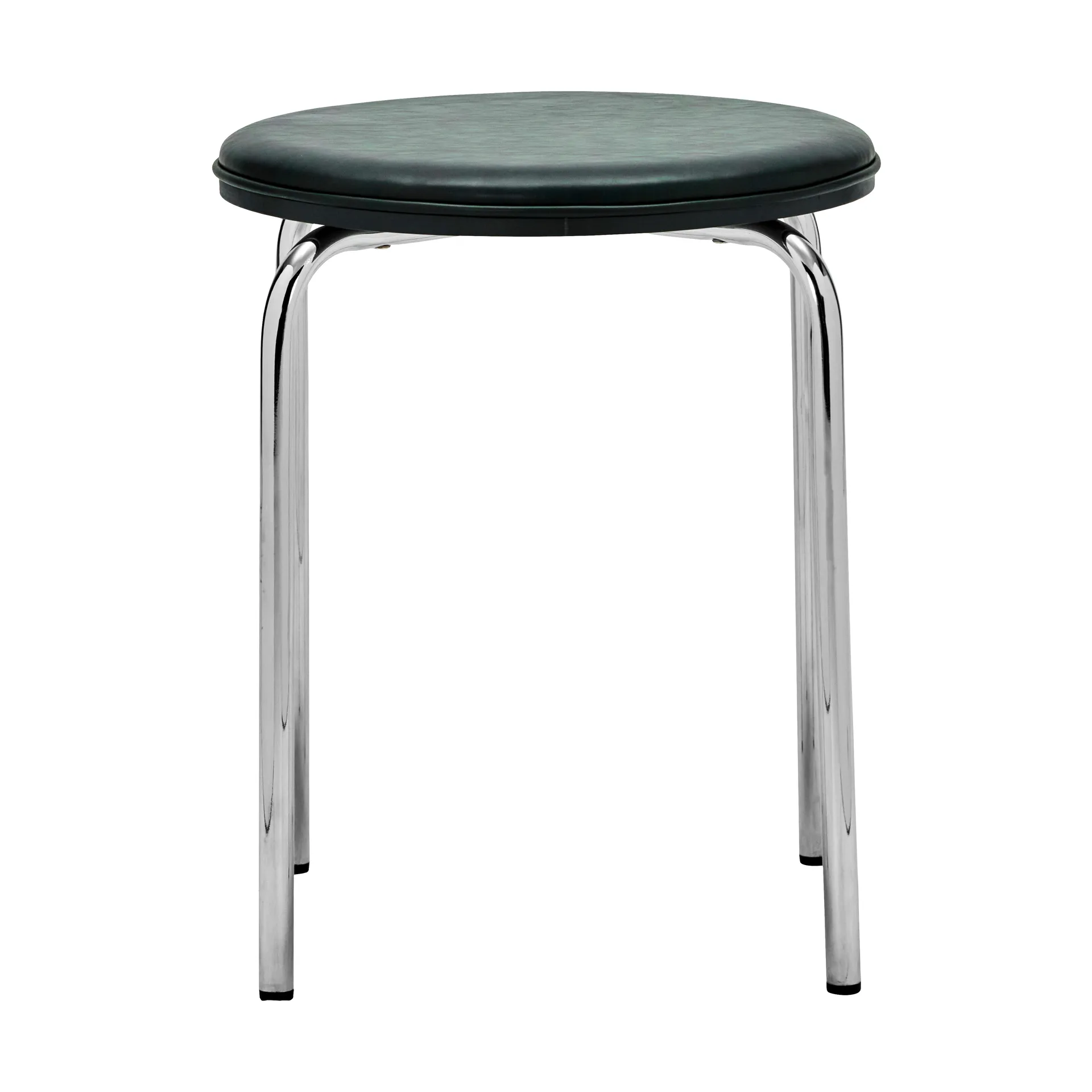 Comma tabouret rond, Vert foncé, Ø37x45 cm House Doctor