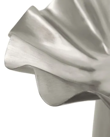 Coupe décorative Flood - Silver finish, Ø22x14 cm - House Doctor