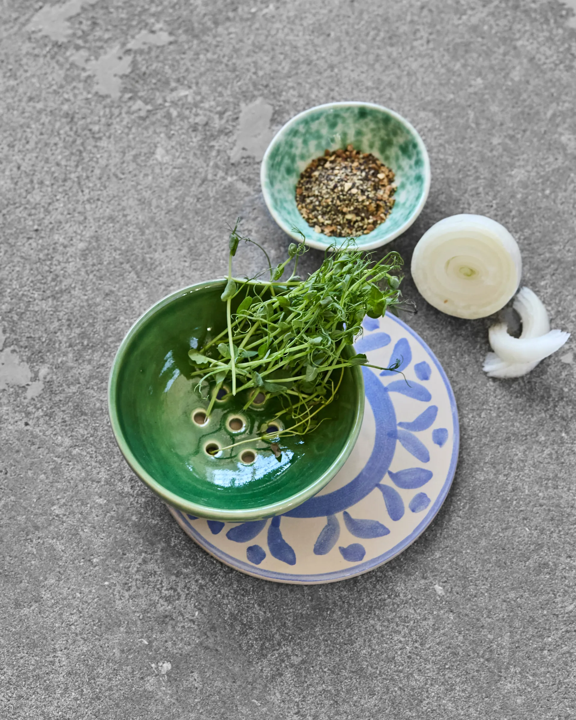 Coupelle Diva Ø12x4,5 cm, Vert House Doctor