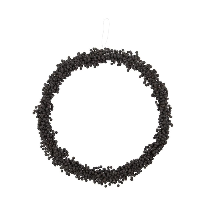 Couronne Winter Ø 33 cm, Noir House Doctor