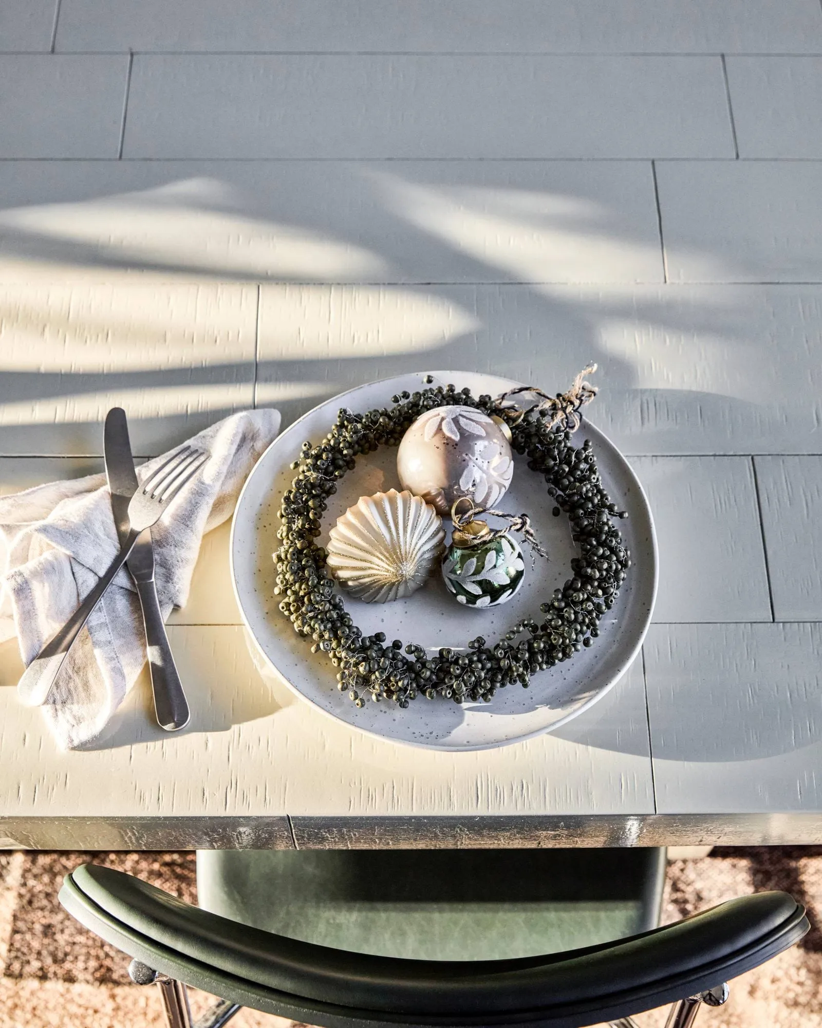 Couronne Winter, Vert, Ø23 cm House Doctor