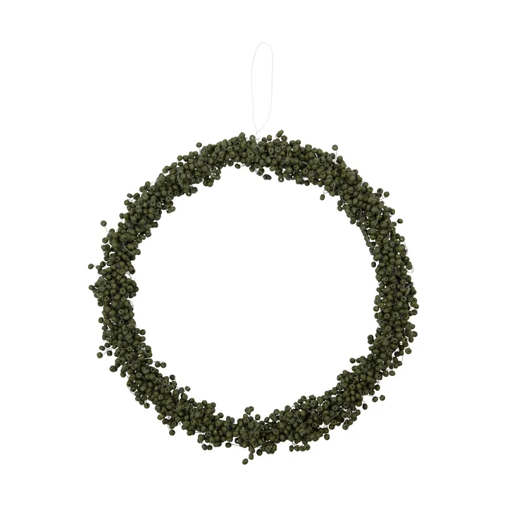 Couronne Winter - Vert, Ø33 cm - House Doctor