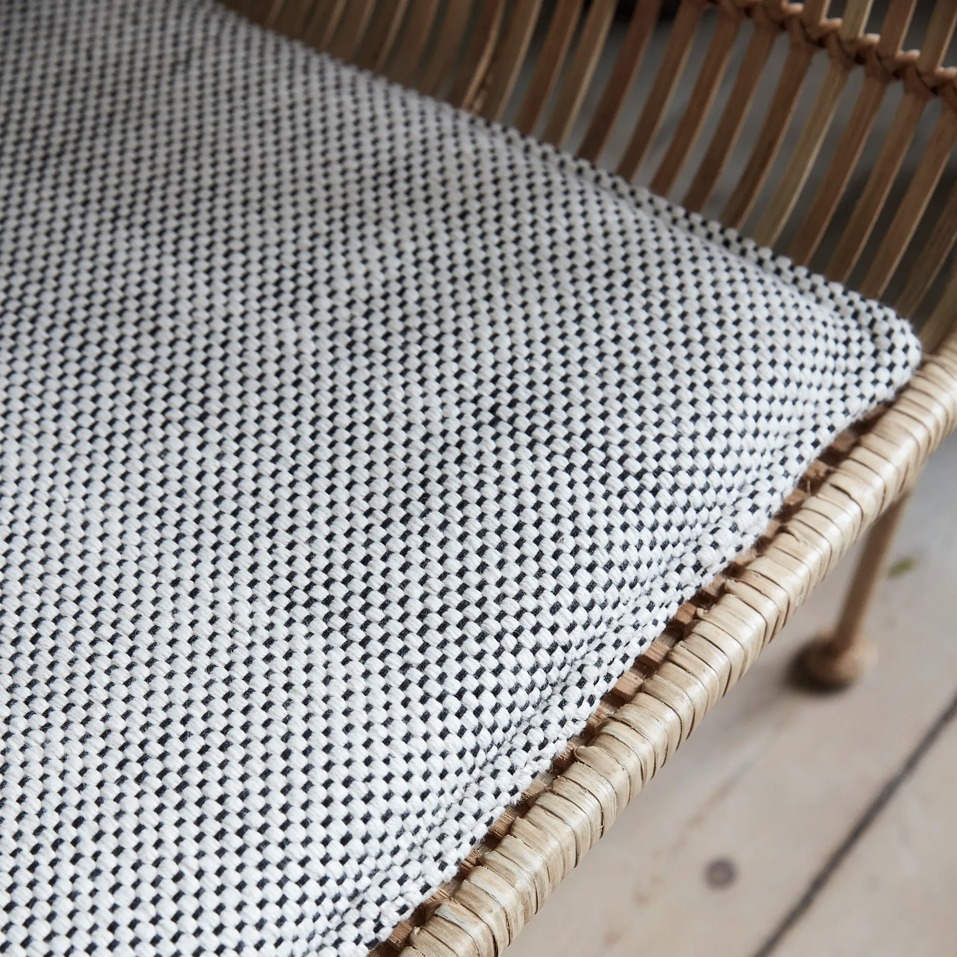 Coussin d'assise chaise lounge Cuun, 48x48 cm House Doctor