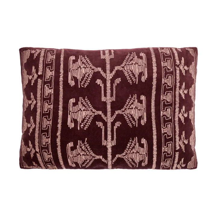 Coussin décoratif Harlov - Chocolat noir, 40x60 cm - House Doctor